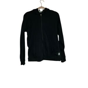 Balance Collection Black Fleece Full Zip Hoodie Size Medium Mens